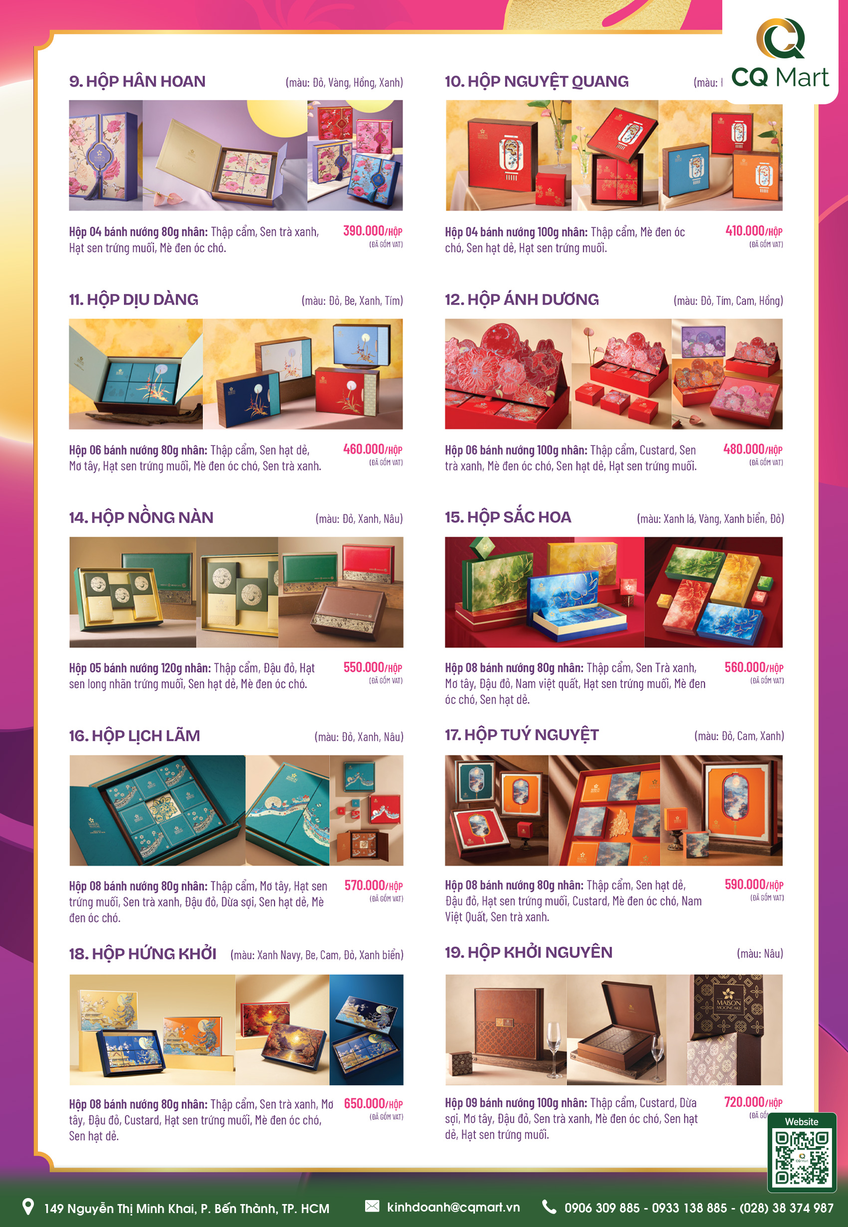 BANG GIA MAISON 2026